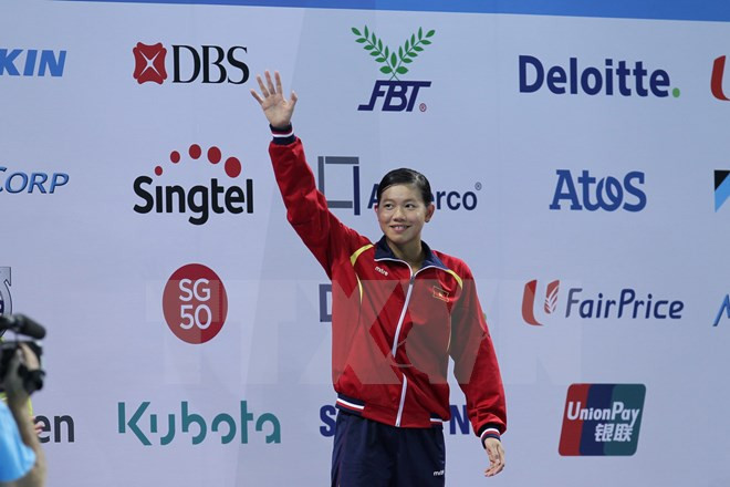 Obtiene Vietnam otro boleto para Juegos Olímpicos 2016 en natación ảnh 1 Obtiene Vietnam otro boleto para Juegos Olímpicos 2016 en natación ảnh 1