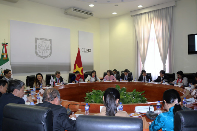 Ciudad de México y Ciudad Ho Chi Minh fomentan nexos cooperativos ảnh 2 Ciudad de México y Ciudad Ho Chi Minh fomentan nexos cooperativos ảnh 2
