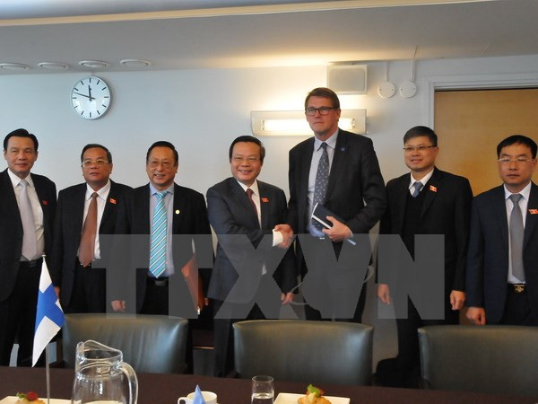 Fortalecen nexos parlamentarios entre Vietnam y Finlandia ảnh 1 Fortalecen nexos parlamentarios entre Vietnam y Finlandia ảnh 1