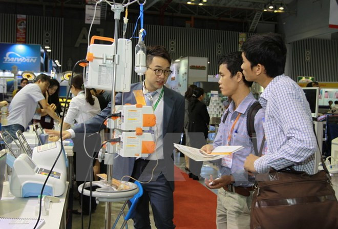 Inauguran en Vietnam oncena Exposición Internacional de Medicación ảnh 1 Inauguran en Vietnam oncena Exposición Internacional de Medicación ảnh 1