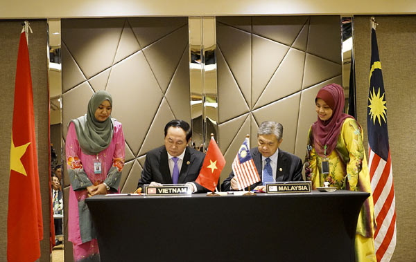 Vietnam y Malasia firman acuerdo de cooperación contra delincuencia ảnh 1 Vietnam y Malasia firman acuerdo de cooperación contra delincuencia ảnh 1