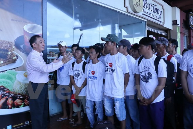 Indonesia repatría a 70 pescadores vietnamitas ảnh 1 Indonesia repatría a 70 pescadores vietnamitas ảnh 1