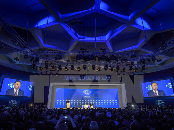 Inician reunión del Foro Económico Mundial en Davos ảnh 1 Inician reunión del Foro Económico Mundial en Davos ảnh 1