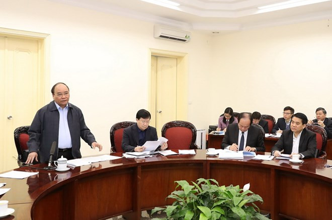 Premier pide a Hanoi impulsar perfeccionamiento de infraestructuras de transporte ảnh 1 Premier pide a Hanoi impulsar perfeccionamiento de infraestructuras de transporte ảnh 1