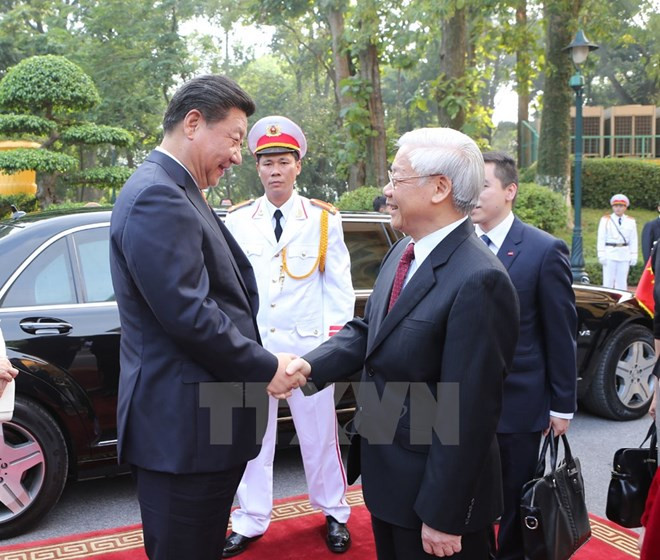 Prensa china presta atención a próxima visita del líder partidista de Vietnam ảnh 1 Prensa china presta atención a próxima visita del líder partidista de Vietnam ảnh 1