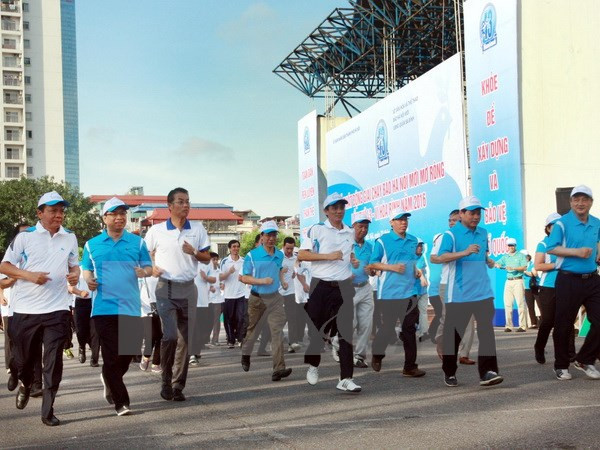 Lanzan la carrera “Por la paz” en Hanoi ảnh 1