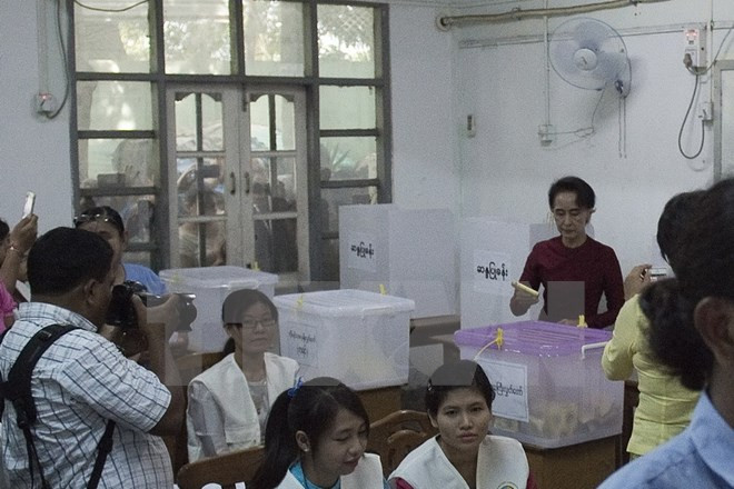 Publican resultados preliminares de elecciones birmanas ảnh 1 Publican resultados preliminares de elecciones birmanas ảnh 1