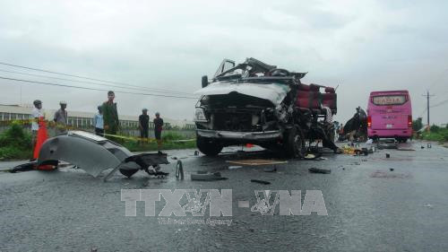 Reportan en Vietnam más de 500 muertes por accidentes de tráfico en mayo ảnh 1