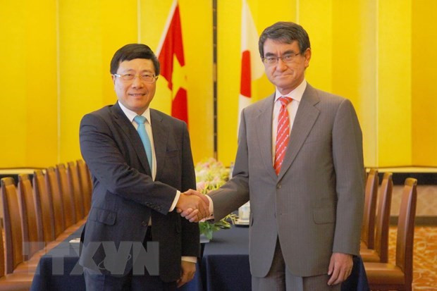 Acuerdan Vietnam y Japón fomentar nexos económicos ảnh 1 Acuerdan Vietnam y Japón fomentar nexos económicos ảnh 1