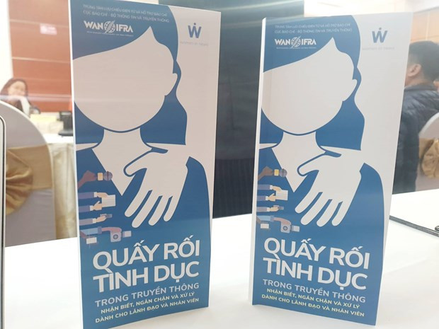 Publican en Vietnam libro de guía contra el acoso sexual ảnh 1 Publican en Vietnam libro de guía contra el acoso sexual ảnh 1