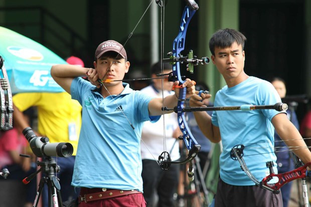 Tiro con arco de Vietnam conquista primera medalla de plata en torneo regional ảnh 1
