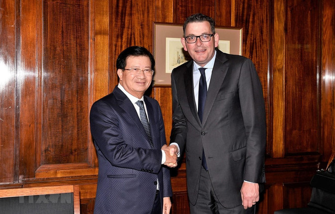 Promueven cooperación entre Vietnam y estado australiano de Victoria ảnh 1 Promueven cooperación entre Vietnam y estado australiano de Victoria ảnh 1