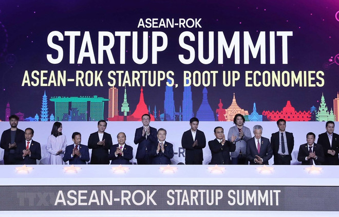 Participa Premier de Vietnam en Cumbre de start-up ASEAN- Corea del Sur ảnh 1