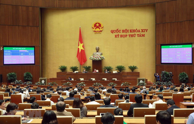 Parlamento de Vietnam refrenda importantes proyectos legales ảnh 1  Parlamento de Vietnam refrenda importantes proyectos legales ảnh 1