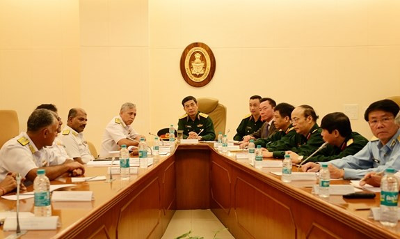 Intensifican Vietnam y la India lazos en defensa ảnh 1 Intensifican Vietnam y la India lazos en defensa ảnh 1