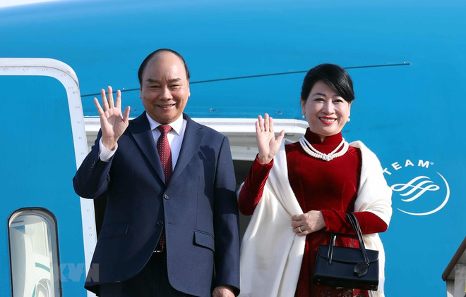 Inicia primer ministro de Vietnam visita oficial a Corea del Sur ảnh 1
