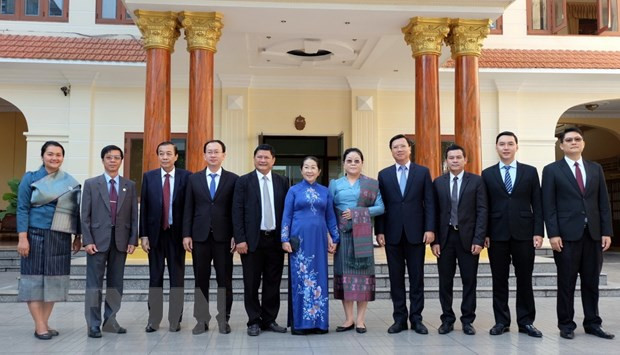 Conmemoran en Ciudad Ho Chi Minh Día Nacional de Laos ảnh 1 Conmemoran en Ciudad Ho Chi Minh Día Nacional de Laos ảnh 1