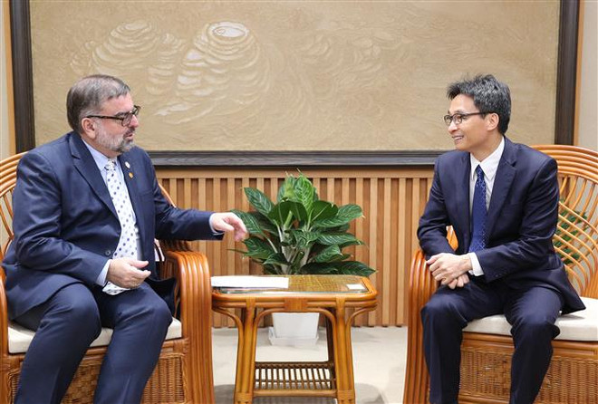 Viceprimer ministro de Vietnam recibe a funcionario de ONU sobre VIH/SIDA ảnh 1 Viceprimer ministro de Vietnam recibe a funcionario de ONU sobre VIH/SIDA ảnh 1