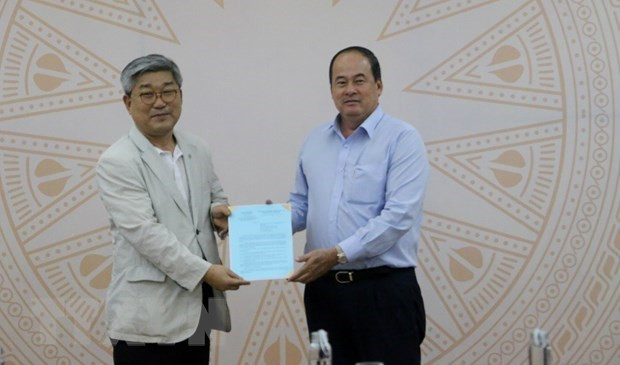 Empresas surcoreanas invertirán en parque industrial inteligente de provincia vietnamita ảnh 1 Empresas surcoreanas invertirán en parque industrial inteligente de provincia vietnamita ảnh 1