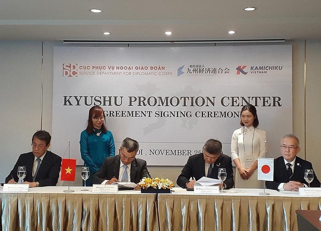 Establecerán en Vietnam centro de promoción comercial de región japonesa de Kyushu ảnh 1 Establecerán en Vietnam centro de promoción comercial de región japonesa de Kyushu ảnh 1