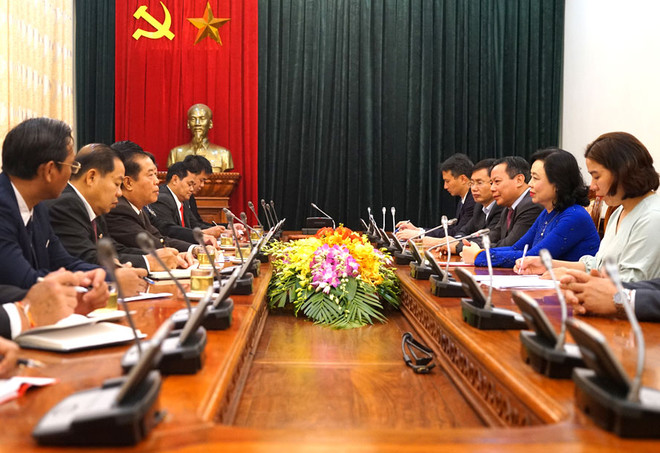 Robustecen relaciones Hanoi- Vientiane ảnh 1 Robustecen relaciones Hanoi- Vientiane ảnh 1
