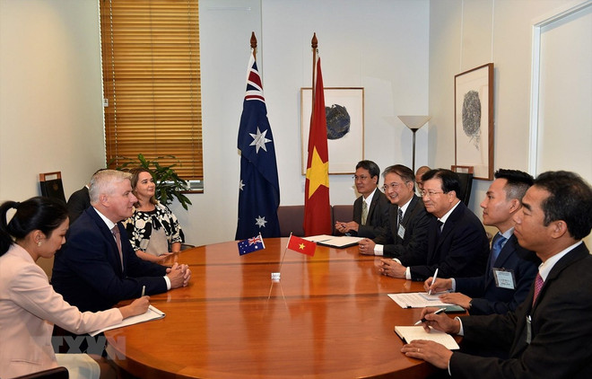 Reitera primer ministro de Australia compromiso con relaciones estratégicas con Vietnam ảnh 1 Reitera primer ministro de Australia compromiso con relaciones estratégicas con Vietnam ảnh 1