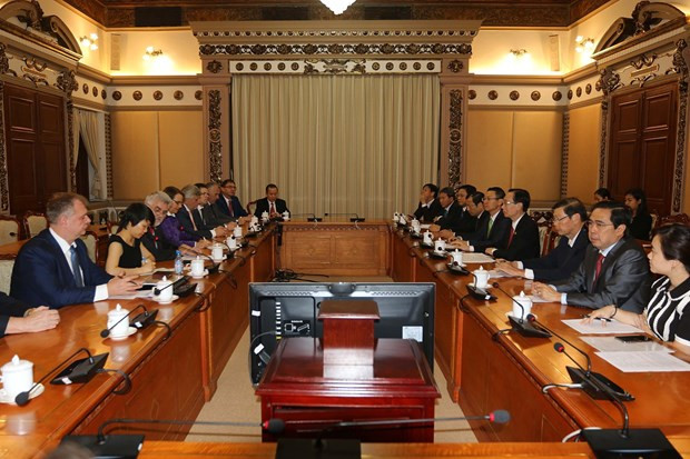 Busca Ciudad Ho Chi Minh ampliar cooperación con estado alemán de Sajonia-Anhalt ảnh 1 Busca Ciudad Ho Chi Minh ampliar cooperación con estado alemán de Sajonia-Anhalt ảnh 1