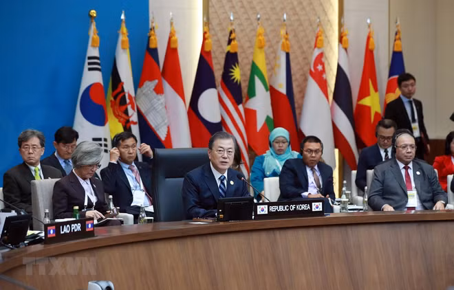 Acuerdan la ASEAN y Corea del Sur elevar intercambio comercial a 200 mil millones de dólares ảnh 1