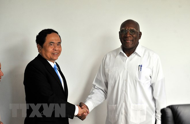 Dirigentes de Cuba confían en potencilidades de cooperación con Vietnam ảnh 1 Dirigentes de Cuba confían en potencilidades de cooperación con Vietnam ảnh 1