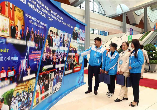 Inauguran XII Congreso Nacional de Unión de Jóvenes Comunistas Ho Chi Minh ảnh 3 Inauguran XII Congreso Nacional de Unión de Jóvenes Comunistas Ho Chi Minh ảnh 3
