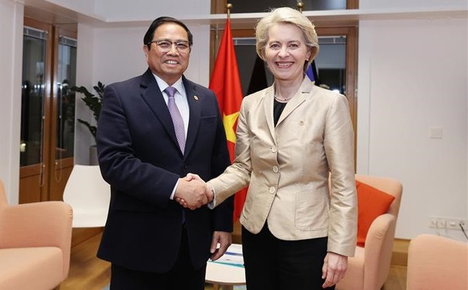 Premier vietnamita se reúne con dirigentes de países y socios europeos ảnh 1 Premier vietnamita se reúne con dirigentes de países y socios europeos ảnh 1