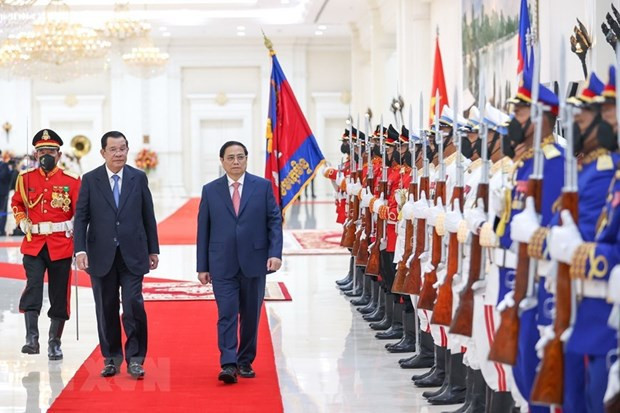 Destacan relaciones entre Vietnam y Camboya ảnh 1 Destacan relaciones entre Vietnam y Camboya ảnh 1
