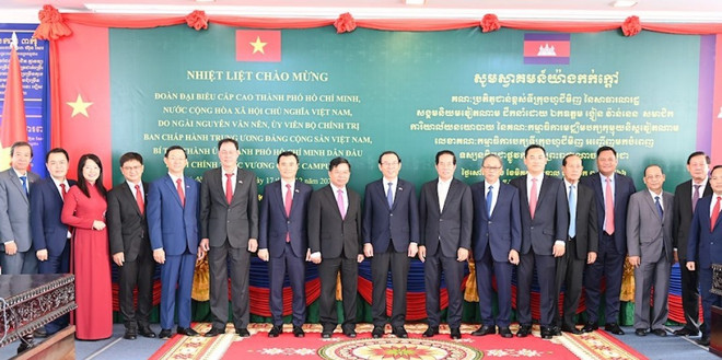 Impulsan Ciudad Ho Chi Minh y Phnom Penh nexos de cooperación ảnh 1 Impulsan Ciudad Ho Chi Minh y Phnom Penh nexos de cooperación ảnh 1