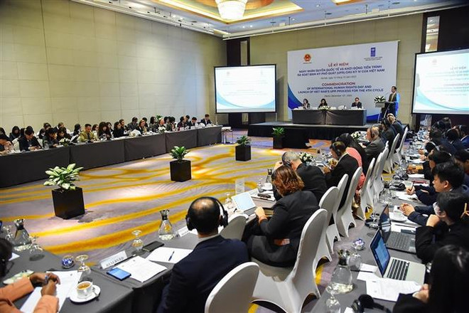 Evento marca el Día Internacional de los Derechos Humanos y lanza nuevo ciclo de EPU ảnh 2 Evento marca el Día Internacional de los Derechos Humanos y lanza nuevo ciclo de EPU ảnh 2