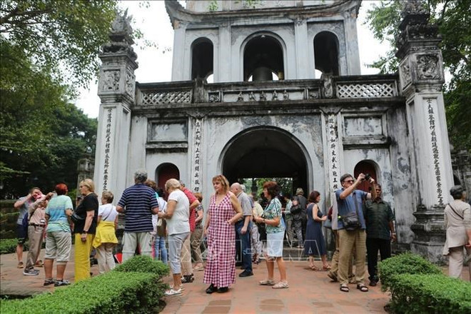  Hanoi registra aumento de turistas, tanto extranjeros como domésticos ảnh 2