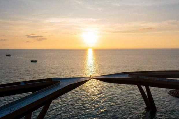 Puente del beso, un nuevo destino icónico en Vietnam ảnh 4 Puente del beso, un nuevo destino icónico en Vietnam ảnh 4