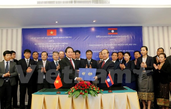 Vietnam y Laos impulsan cooperación informativa ảnh 1 Vietnam y Laos impulsan cooperación informativa ảnh 1