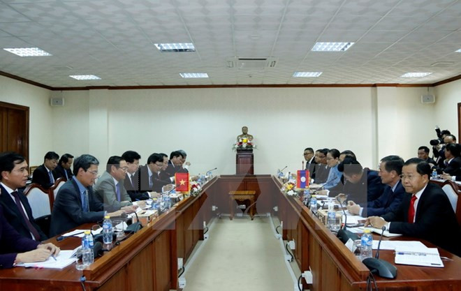Sede del Parlamento de Laos, símbolo de amistad con Vietnam ảnh 1 Sede del Parlamento de Laos, símbolo de amistad con Vietnam ảnh 1