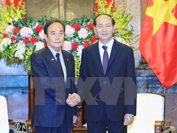 Presidente de Vietnam reitera papel de empresas en fortalecimiento de nexos con Japón ảnh 1 Presidente de Vietnam reitera papel de empresas en fortalecimiento de nexos con Japón ảnh 1