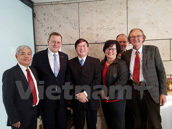 Estado alemán de Turingia aspira a reforzar cooperación económica con Vietnam ảnh 1 Estado alemán de Turingia aspira a reforzar cooperación económica con Vietnam ảnh 1