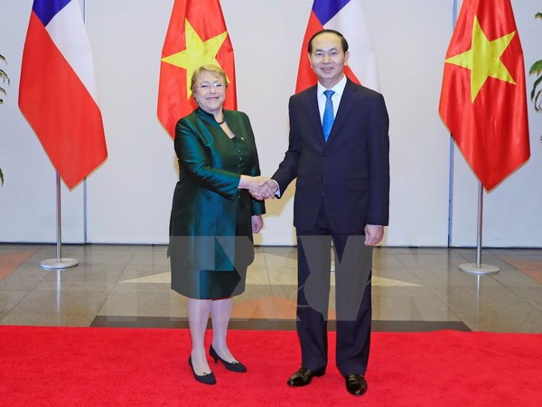 Vietnam y Chile reiteran la voluntad de consolidar nexos bilaterales ảnh 1 Vietnam y Chile reiteran la voluntad de consolidar nexos bilaterales ảnh 1
