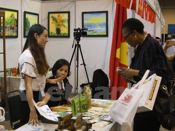 Empresas vietnamitas presentan sus productos en Feria comercial ASEAN-África ảnh 1 Empresas vietnamitas presentan sus productos en Feria comercial ASEAN-África ảnh 1
