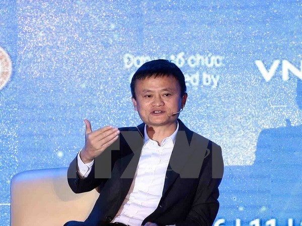 Empresario chino Jack Ma inspira a jóvenes vietnamitas en actividades de emprendimiento ảnh 1 Empresario chino Jack Ma inspira a jóvenes vietnamitas en actividades de emprendimiento ảnh 1