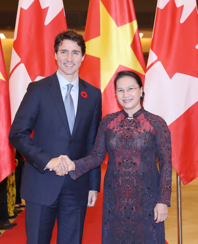Presidenta del Parlamento vietnamita aprecia política exterior de Canadá ảnh 1 Presidenta del Parlamento vietnamita aprecia política exterior de Canadá ảnh 1