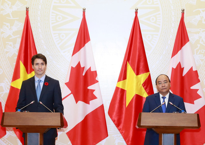 Vietnam y Canadá acuerdan impulsar cooperación multifacética ảnh 1