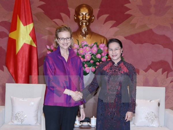 Presidenta del Parlamento de Vietnam destaca apoyo de la ONU ảnh 1 Presidenta del Parlamento de Vietnam destaca apoyo de la ONU ảnh 1