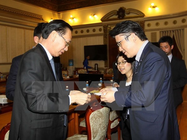 Ciudad Ho Chi Minh y grupo educativo japonés impulsan cooperación ảnh 1 Ciudad Ho Chi Minh y grupo educativo japonés impulsan cooperación ảnh 1