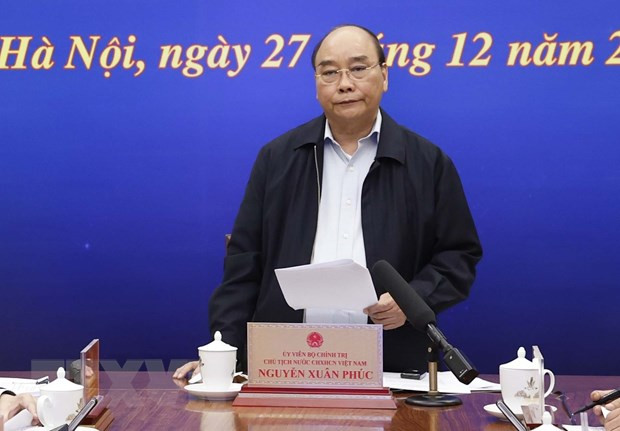 Presidente insta a perfeccionar planificaciones de Ciudad Ho Chi Minh ảnh 1