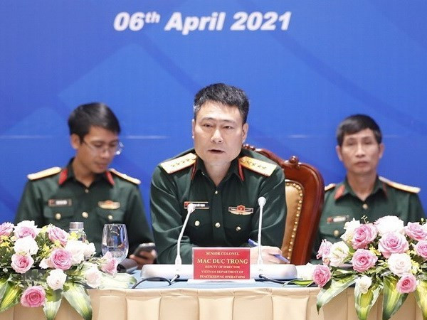 Vietnam intensifica formación de personal para misiones de paz de la ONU ảnh 2 Vietnam intensifica formación de personal para misiones de paz de la ONU ảnh 2