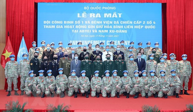 Vietnam intensifica formación de personal para misiones de paz de la ONU ảnh 3 Vietnam intensifica formación de personal para misiones de paz de la ONU ảnh 3